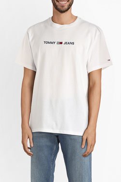 Tee-shirt TOMMY JEANS DM0DM05125 Blanc